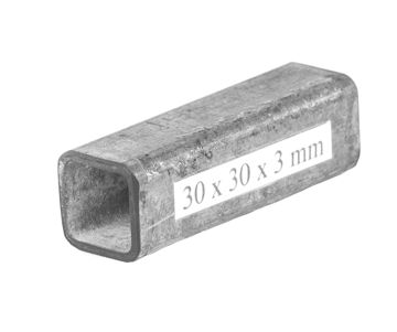 Afbeeldingen van KULDIPSINGH Constructiebuis 3 mm, gegalvaniseerd