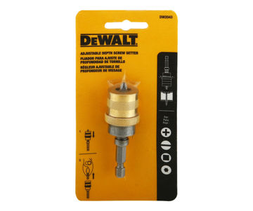 Afbeeldingen van DEWALT  Instelbare schroefdiepte-instelling