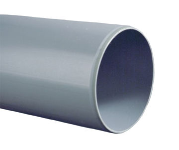 Afbeeldingen van DYKA PVC U-3 Buis KOMO SN4 40x3,0mm grijs L=4m