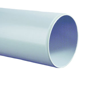 Afbeeldingen van PVC U-3 Buis SN4 32x3,0mm grijs L=4m