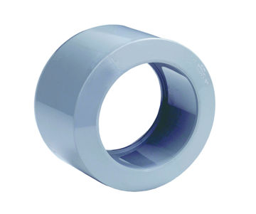 Afbeeldingen van DYKA PVC Verloopring centrisch 160x125mm lijmmof/ spie grijs