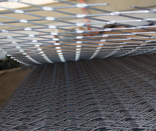 Afbeeldingen van Expanded metal, gegalvaniseerd