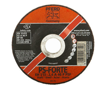 Afbeeldingen van PFERD snijschijf