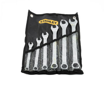 Afbeeldingen van STANLEY Combinatiesleutel, set SAE