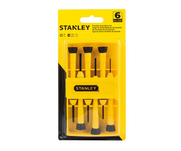 Afbeeldingen van STANLEY Precisie Schroevendraaier set
