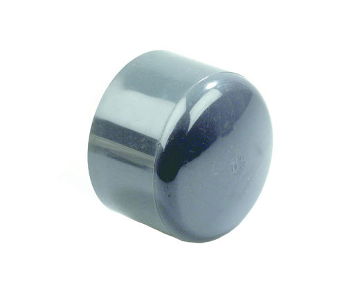 Picture of PVC Pipe Cap 16 SCS PN16 d.grey