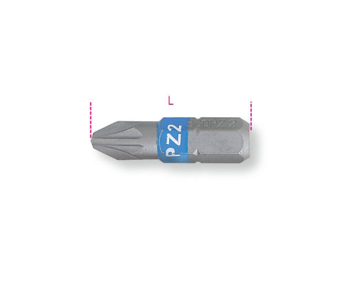 Picture of BETA Bit For Cross Head Pozidriv® - Supadriv® Screws Coloured  2