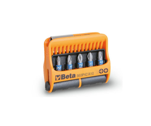 Picture of BETA Set Of 10 Bit With Magnetic Bit Holder In Plastic Case