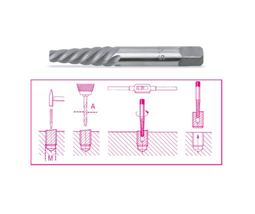 Picture of BETA Tapered Extractor For Broken Screws And Studs  M24-33