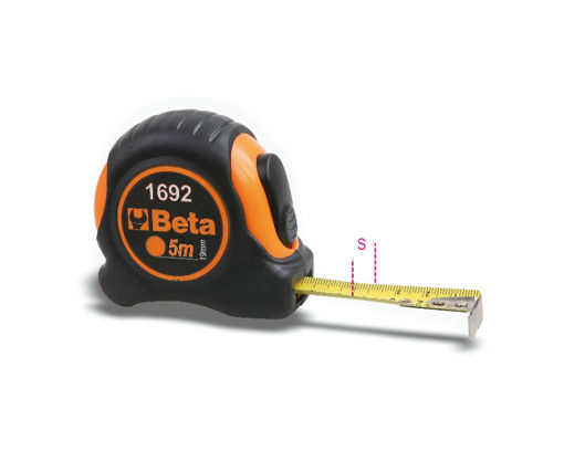 Picture of BETA Measuring Tapes Shock-Resistant Bi-material 8mtr