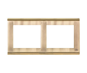 Afbeeldingen van MAKEL Dubbel Frame Messing
