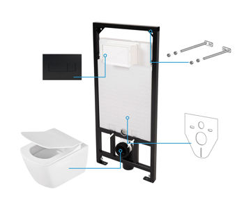 Afbeeldingen van DEANTE Toiletpot