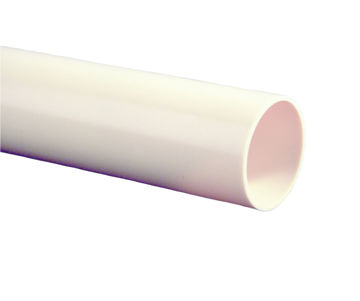 Afbeeldingen van PVC Buis 160x4,9mm mof/ spie PN8 KIWA creme L=10m