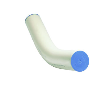 Afbeeldingen van DYKA PVC Getrokken bocht KIWA PN10 160mm 45° crème