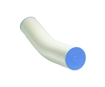 Afbeeldingen van DYKA PVC Getrokken bocht KIWA PN10 160mm 22,5° crème