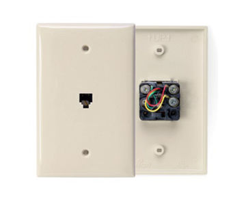 Afbeeldingen van LEVITON Telefoon Wandaansluiting Schroefklem