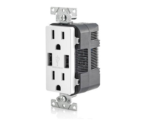 Picture of LEVITON Socket outlet and USB charger