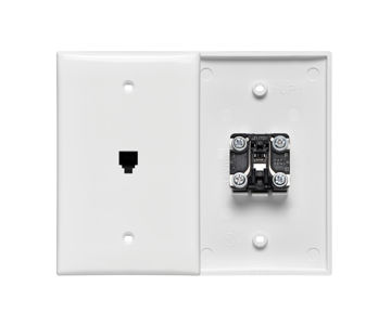Afbeeldingen van LEVITON Wandtelefoonaansluiting