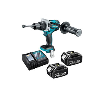 Afbeeldingen van MAKITA Borstelloze draadloze 1/2 inch hamer-Boormachine