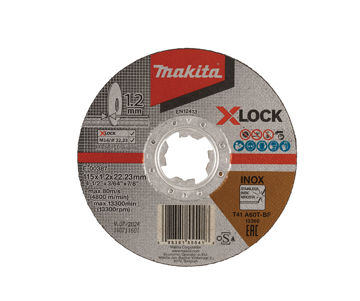 Afbeeldingen van MAKITA Snijschijf X-Lock