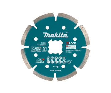 Afbeeldingen van MAKITA X-Lock Gesegmenteerde Diamantschijf