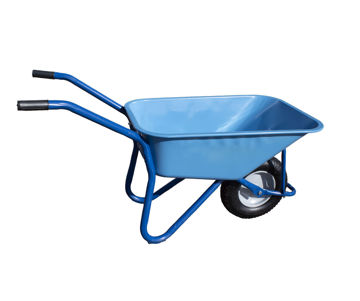 Afbeeldingen van KULDIPSINGH Kruiwagen Blauwe Bak & Frame