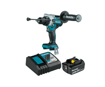 Afbeeldingen van MAKITA 18V Hammer Drill Kit DHP486Z Incl. DC18RC, BL1850B