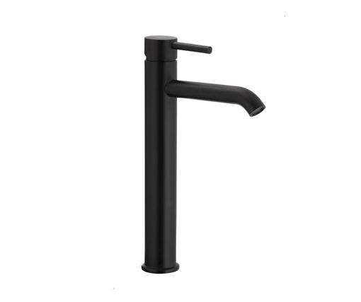 Picture of ARMATURA Black Standing Countertop Washbasin Mixer