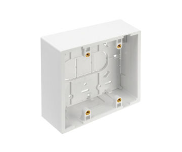 Afbeeldingen van LEVITON Achterkap voor opbouwmontage, dubbele combinatie