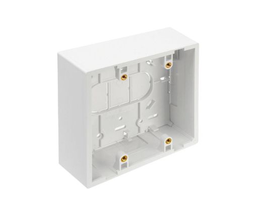 Afbeeldingen van LEVITON Achterkap voor opbouwmontage, dubbele combinatie