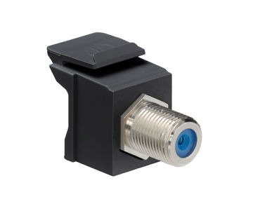 Afbeeldingen van LEVITON Doorvoer QuickPort F-connector