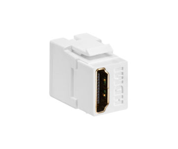 Afbeeldingen van LEVITON HDMI-doorvoer QuickPort-connector