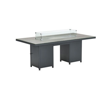 Afbeeldingen van GARDEN IMPRESSIONS Glasso Dining Vuurtafel