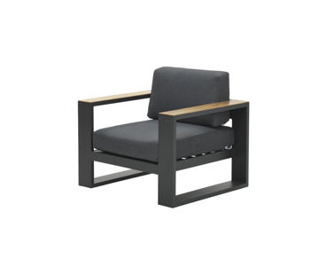 Afbeeldingen van GARDEN IMPRESSIONS Cube Lounge Fauteuil
