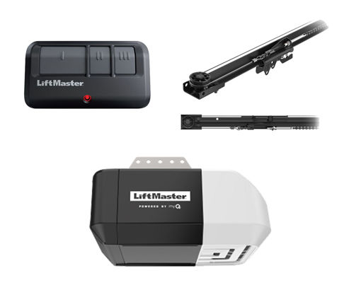 Afbeeldingen van LiftMaster 81602MC GDO Contractor Series, 1/2 HP DC BBU, Chain, WI-FI - Compl.
