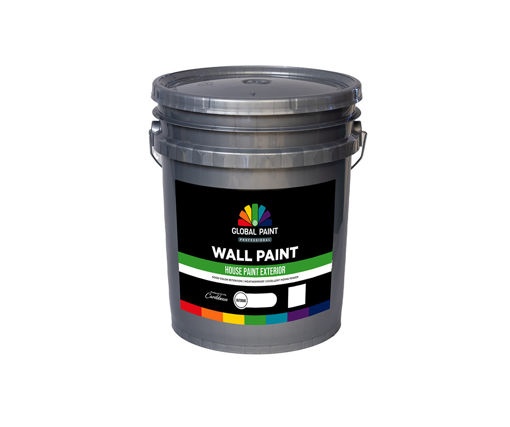 Afbeeldingen van GLOBAL PAINT Housepaint Exterior Satin White