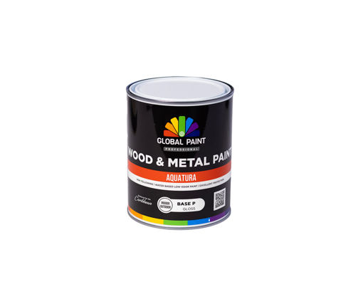 Afbeeldingen van GLOBAL PAINT Aquatura Gloss White