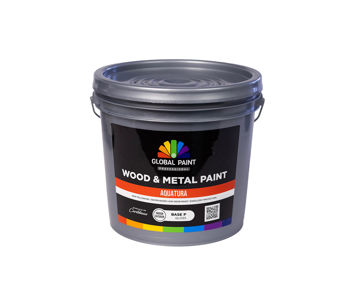 Afbeeldingen van GLOBAL PAINT Aquatura Gloss White