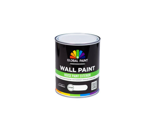 Afbeeldingen van GLOBAL PAINT Housepaint Exterior Satin White
