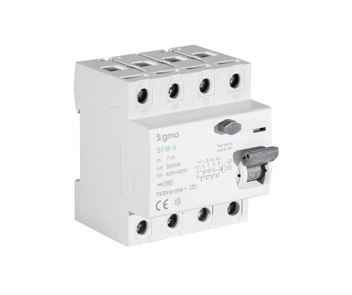 Afbeeldingen van SIGMA Aardlekschakelaar