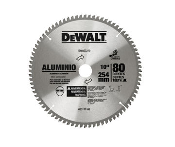 Afbeeldingen van DEWALT Blade for Miter and Bench Saw DWA Line 10" - 80D