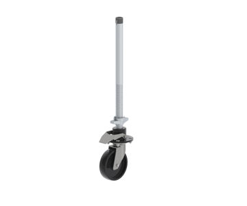 Afbeeldingen van ALTREX Wheel + wheelleg Ø200mm RS5 Black