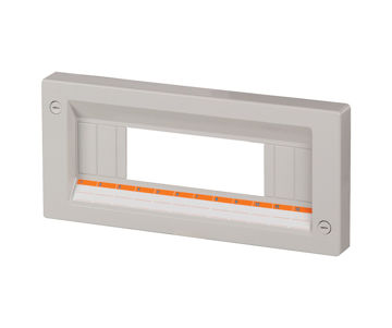Afbeeldingen van ELETTROCANALI Modular Chassis Faceplate 12 Modules