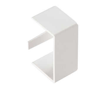 Afbeeldingen van ELETTROCANALI Eindstuk 30X10Mm Wit