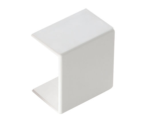 Afbeeldingen van ELETTROCANALI Koppelstuk 25X17Mm Wit