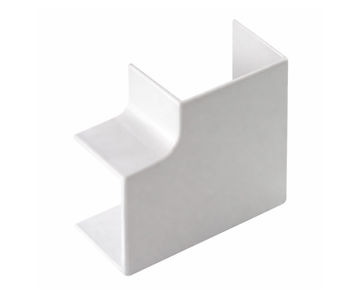 Afbeeldingen van ELETTROCANALI Lkoker Platte Hoek 80X60Mm Wit